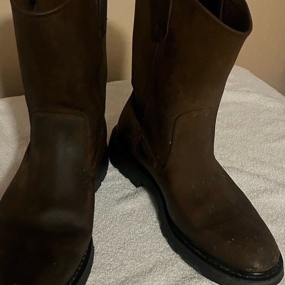 Wolverine Leather Boots Sz 10 1/2 main image 5